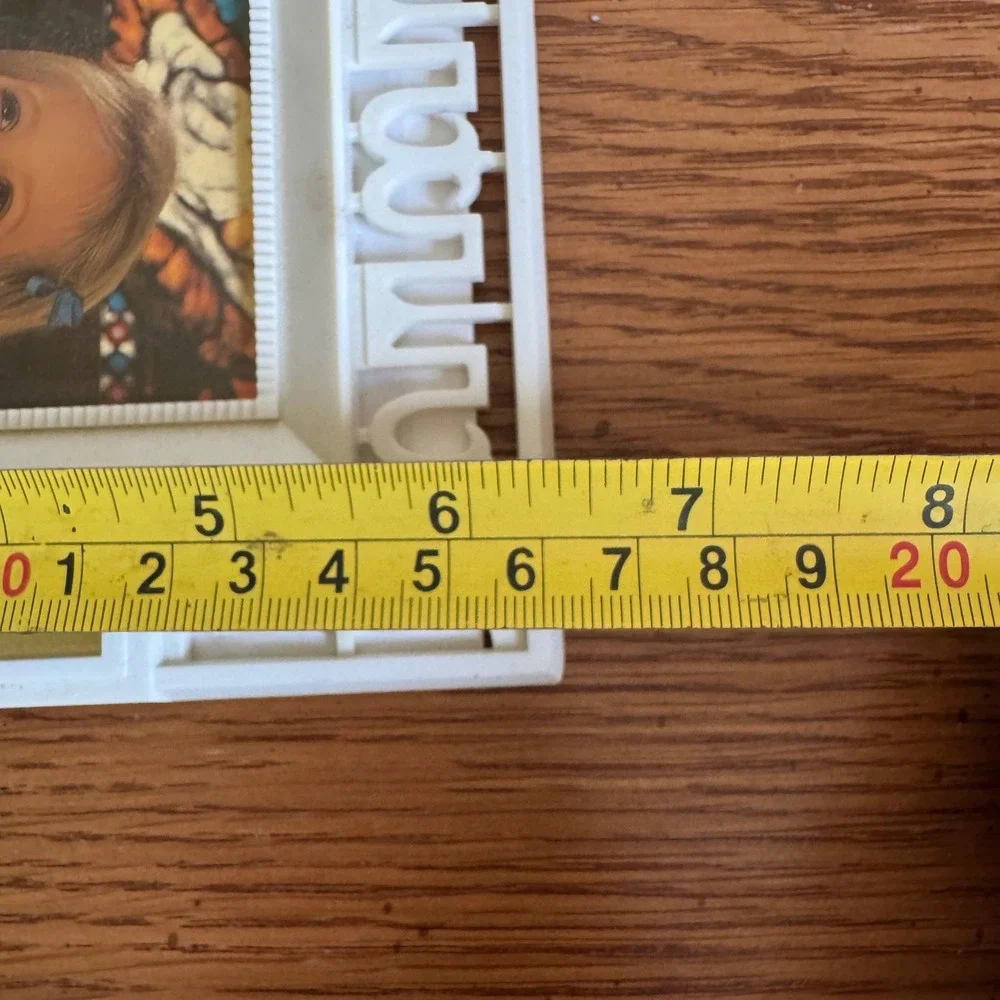 Vintage 2000 Mitchell Hughes Calendar Thermometer Picture Frame Marion IL